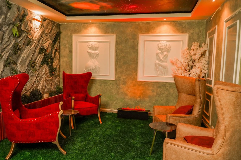 VIP Spa Reception and Relaxation Lounge